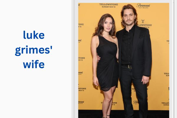 luke grimes' wife