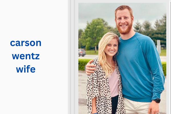 carson wentz wife