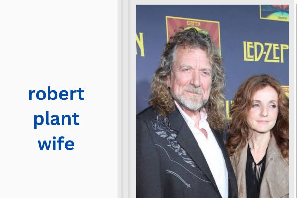 robert plant wife