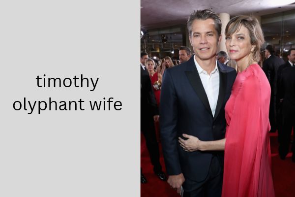 timothy olyphant wife